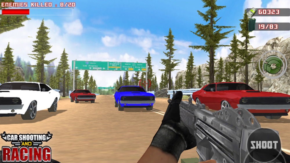 I will develop 3d shooting racing