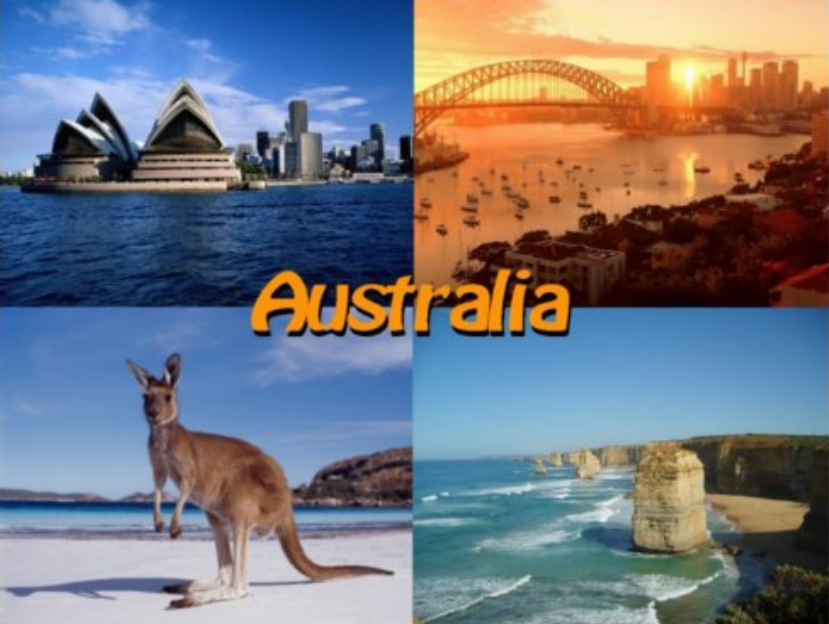 I will send you a postcard from australia